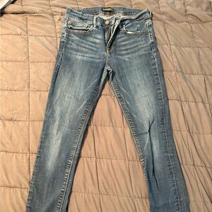 Express Light Blue Women's Skinny Jeans